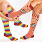 Rainbow Knee High Socks