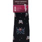 Knee High Compression Socks | Dog Mom Design | Women's (1 Pair)