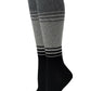 Knee High Compression Socks | Colorblock Design | Women's (1 Pair)