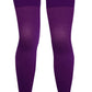 Thigh High Trouser Socks | Opaque Solid Colors | Women